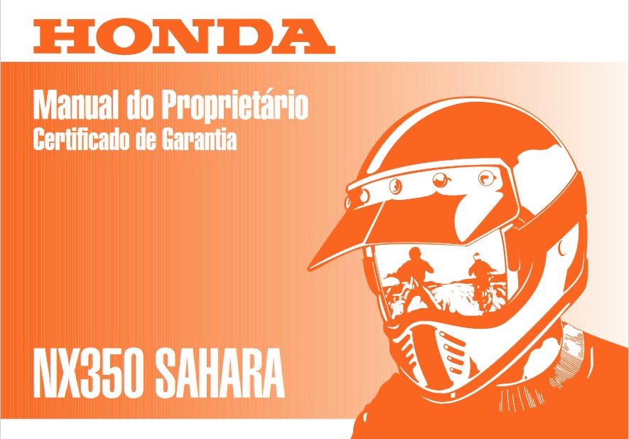 Capa do Manual do Proprietário da NX 350 Sahara