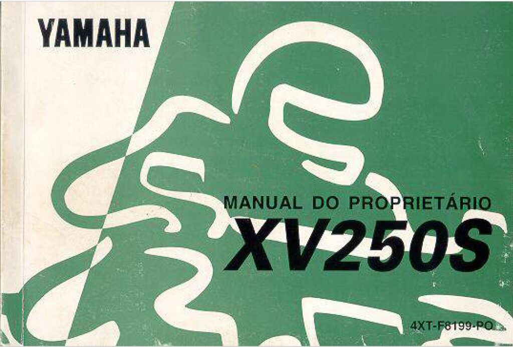 Manual do Proprietário XV 250 Virago Capa