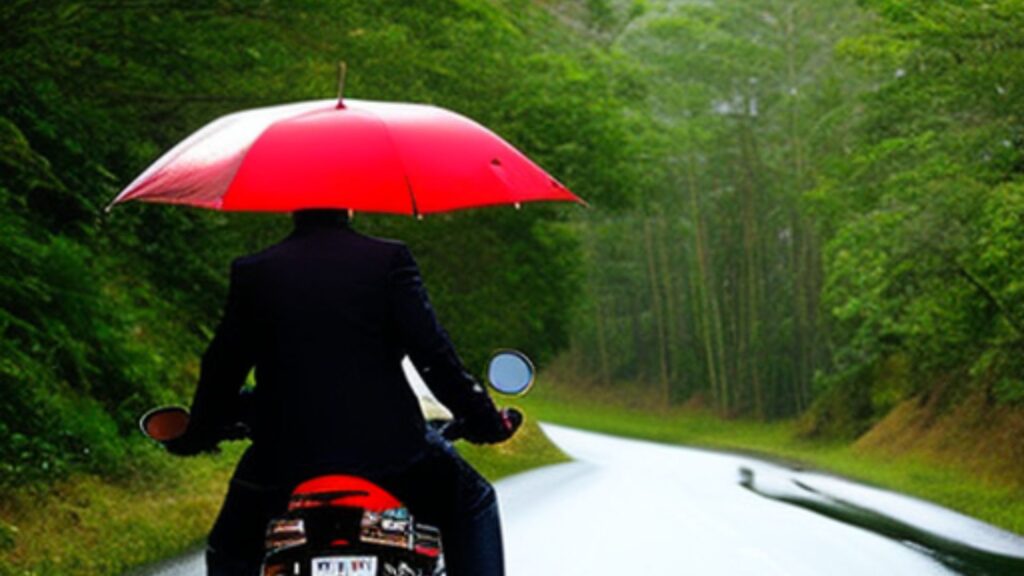 7 Dicas para andar de moto na chuva