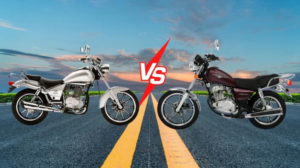 Comparativo Kansas 150 ou Intruder 125